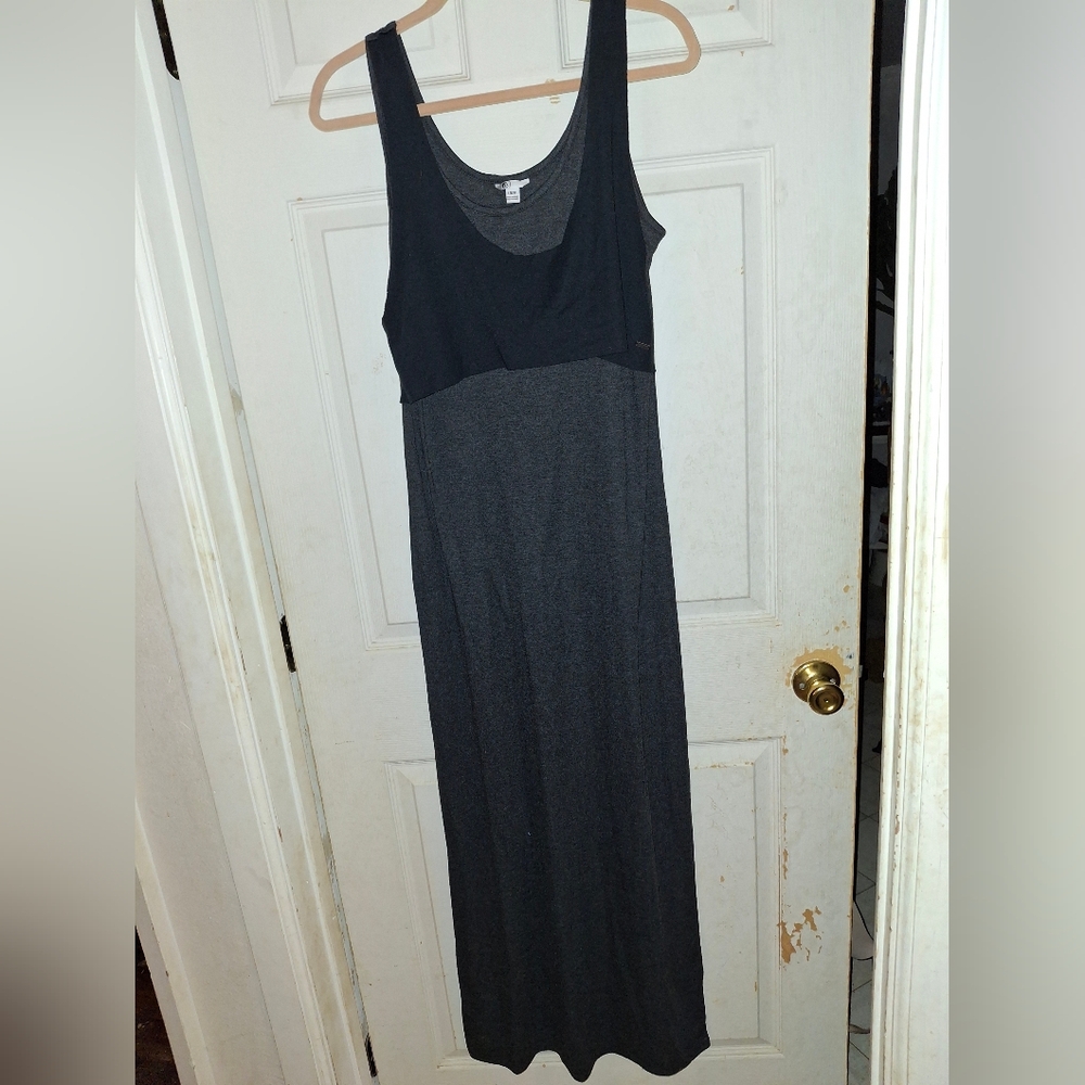 Long black dress